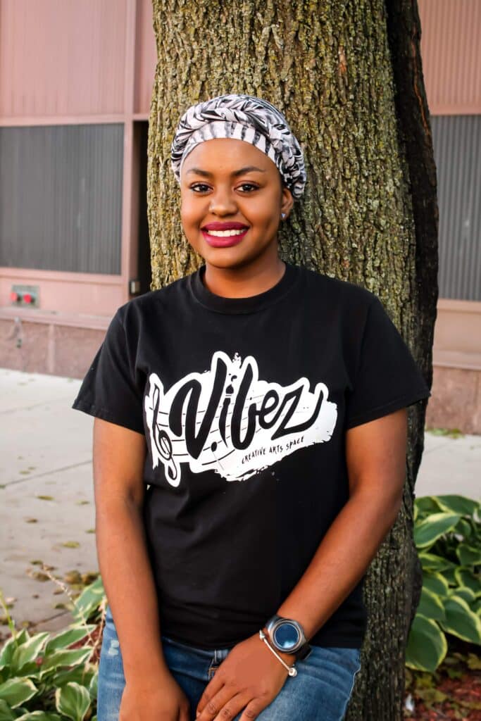 Chrishella Roché, Founder of Vibez Creative Arts Space. (Picture by Glenda Ruth of Gm.Photography)