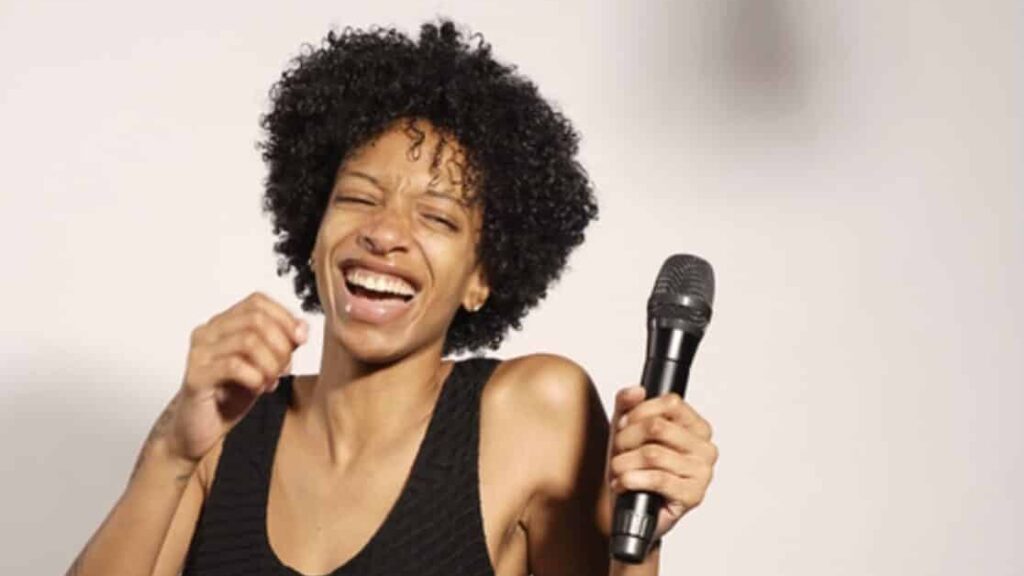 Comedian Lauren Sims.