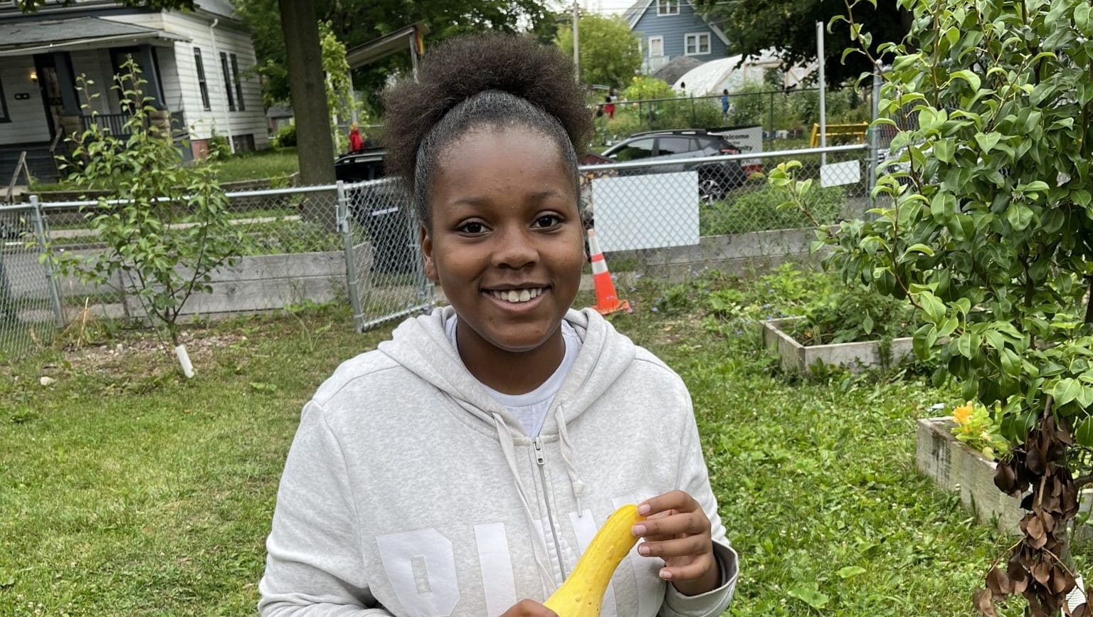 16-year-old Nariah Eubanks is a student leader at the Milwaukee summer program, We Got This.