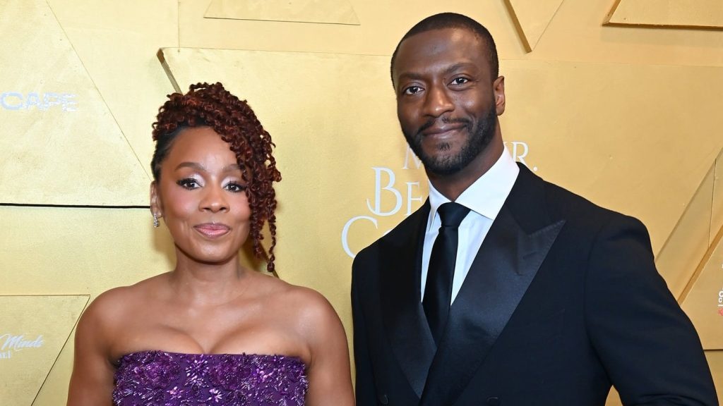 Anika Noni Rose and Aldis Hodge were co-host of the 2026 the M.L.K. Jr., Beloved Community Awards. (Picture by Paras Griffin/Getty Images)